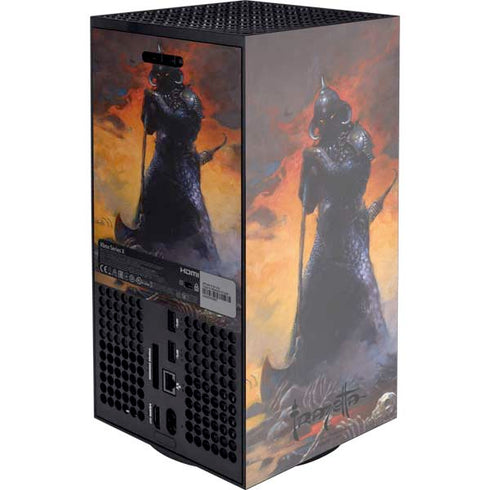 Death Dealer by Frazetta XBox Series X Digital Edition Console Skin